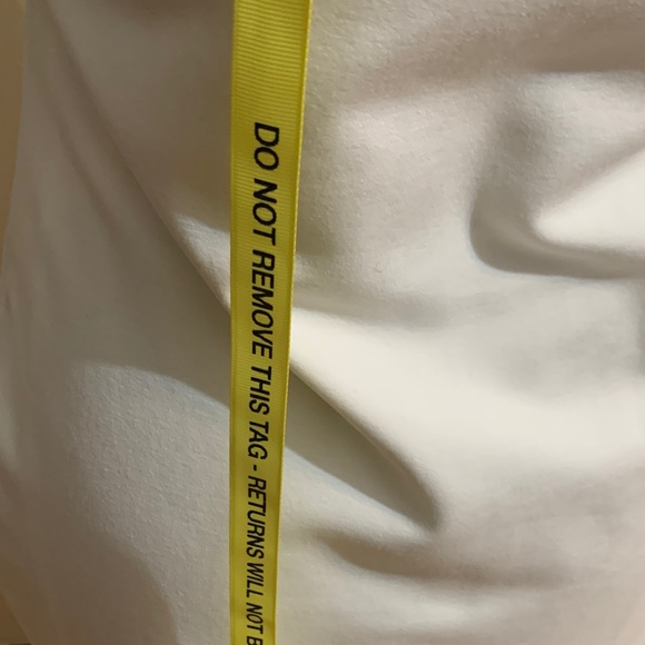 Aliava Chic One-Shoulder White Dress - Picture 7 of 8